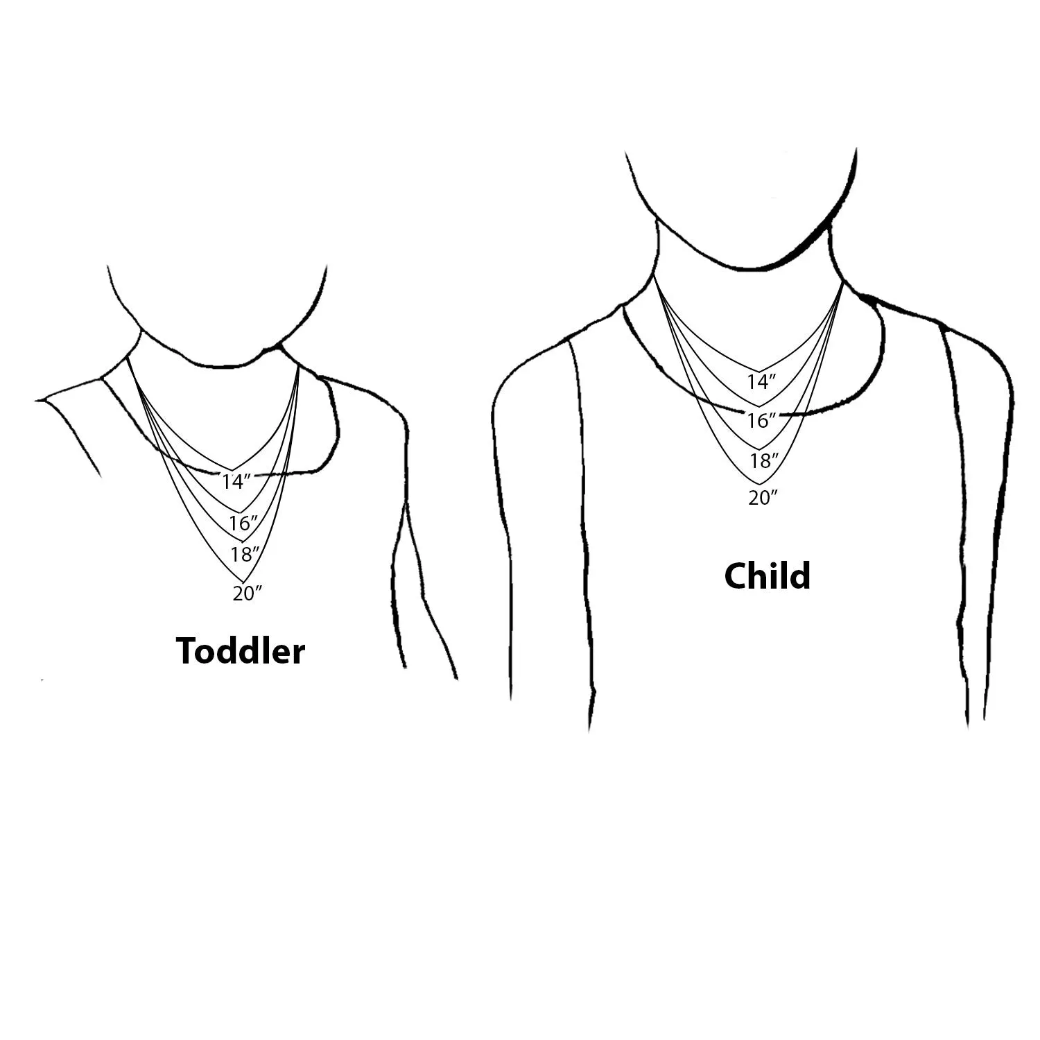 Kids' Name Plate Necklace