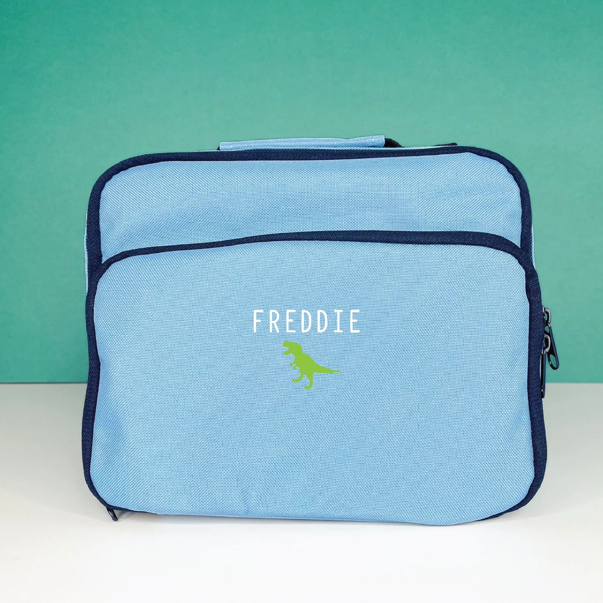 Kids Personalised Dinosaur Lunch Box
