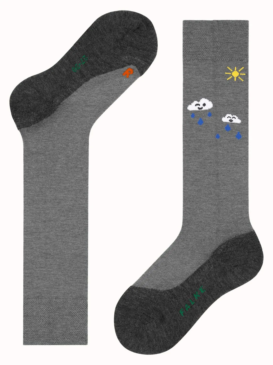 Kids Rainboot Wool Socks