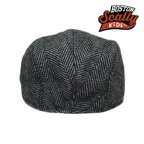 Kids The Original Boston Scally Cap - Grey