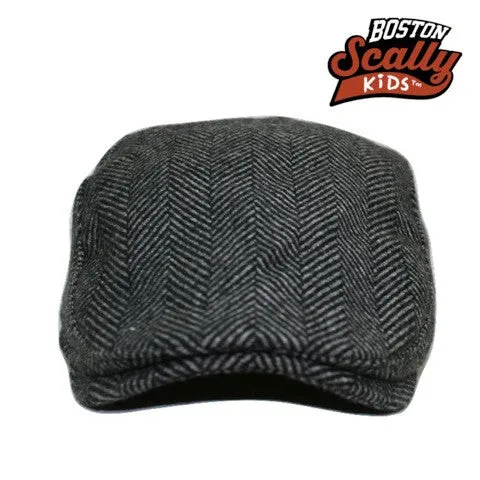 Kids The Original Boston Scally Cap - Grey