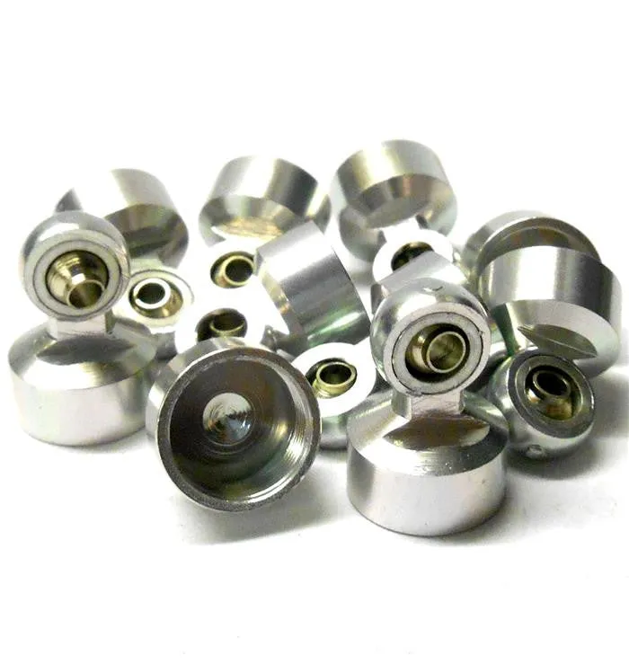 L6323 1/8 Scale Shock Absorber Damper Top Cap Seal Holder x 10 Silver 14mm