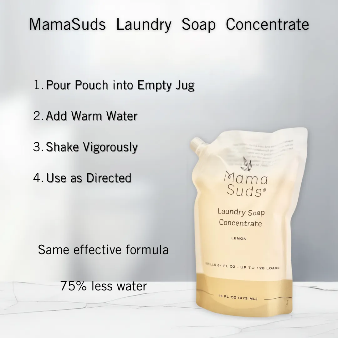Laundry Soap Concentrate Pouch