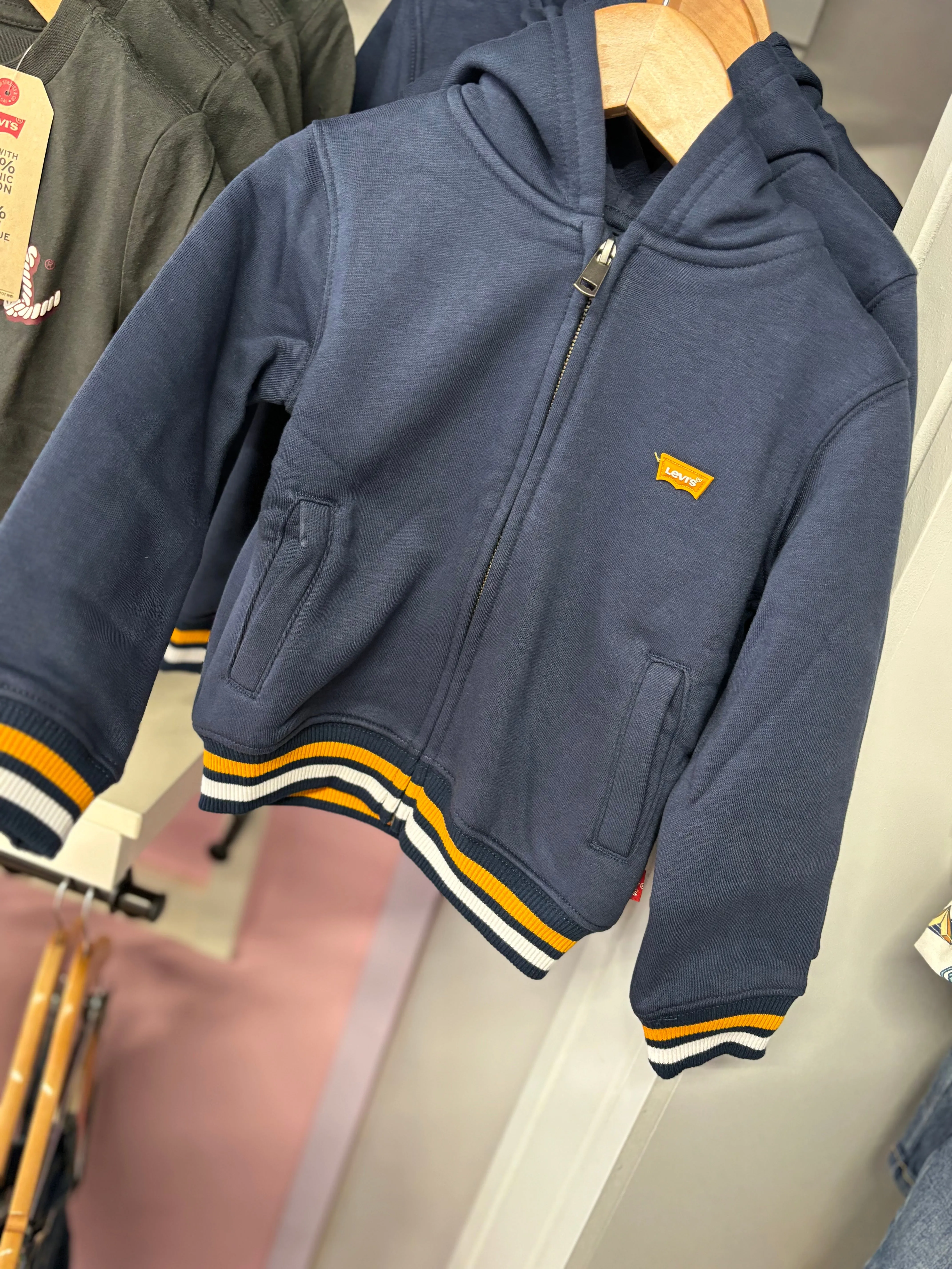 Levi’s Navy Zip Hoodie