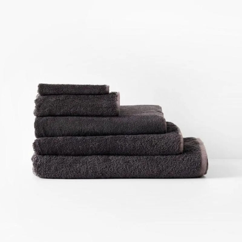 Linen House Nara Charcoal Towel Collection