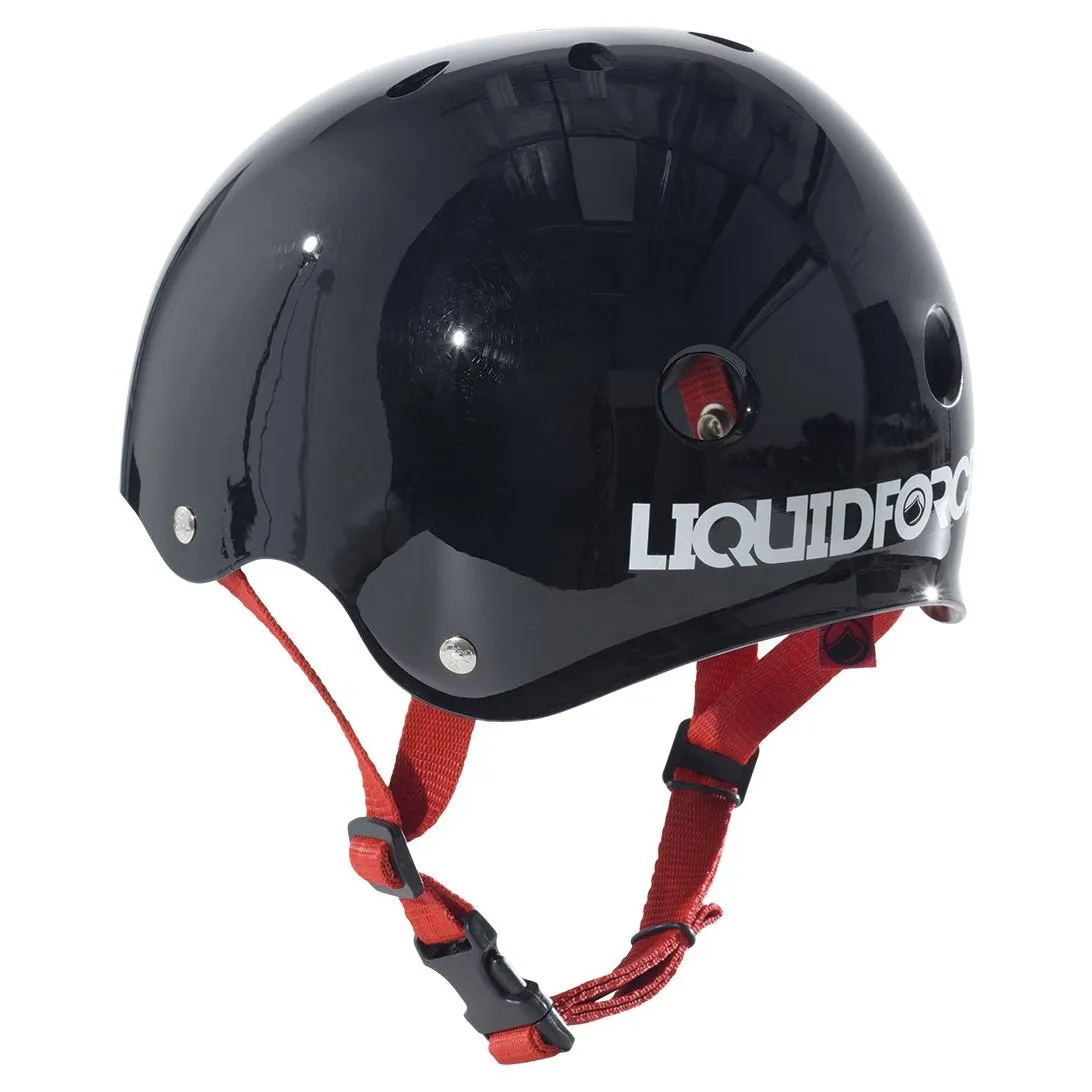LIQUID FORCE KIDS WIPE OUT HELMET BLACK