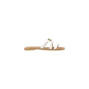 Liu Jo Cream Leather Sandal