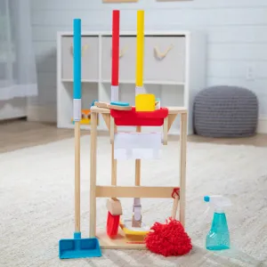 Melissa & Doug Let's Play House! Deluxe Sparkle & Shine Cleaning Set