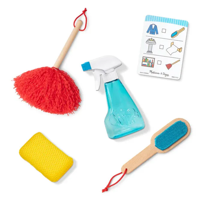 Melissa & Doug Let's Play House! Deluxe Sparkle & Shine Cleaning Set