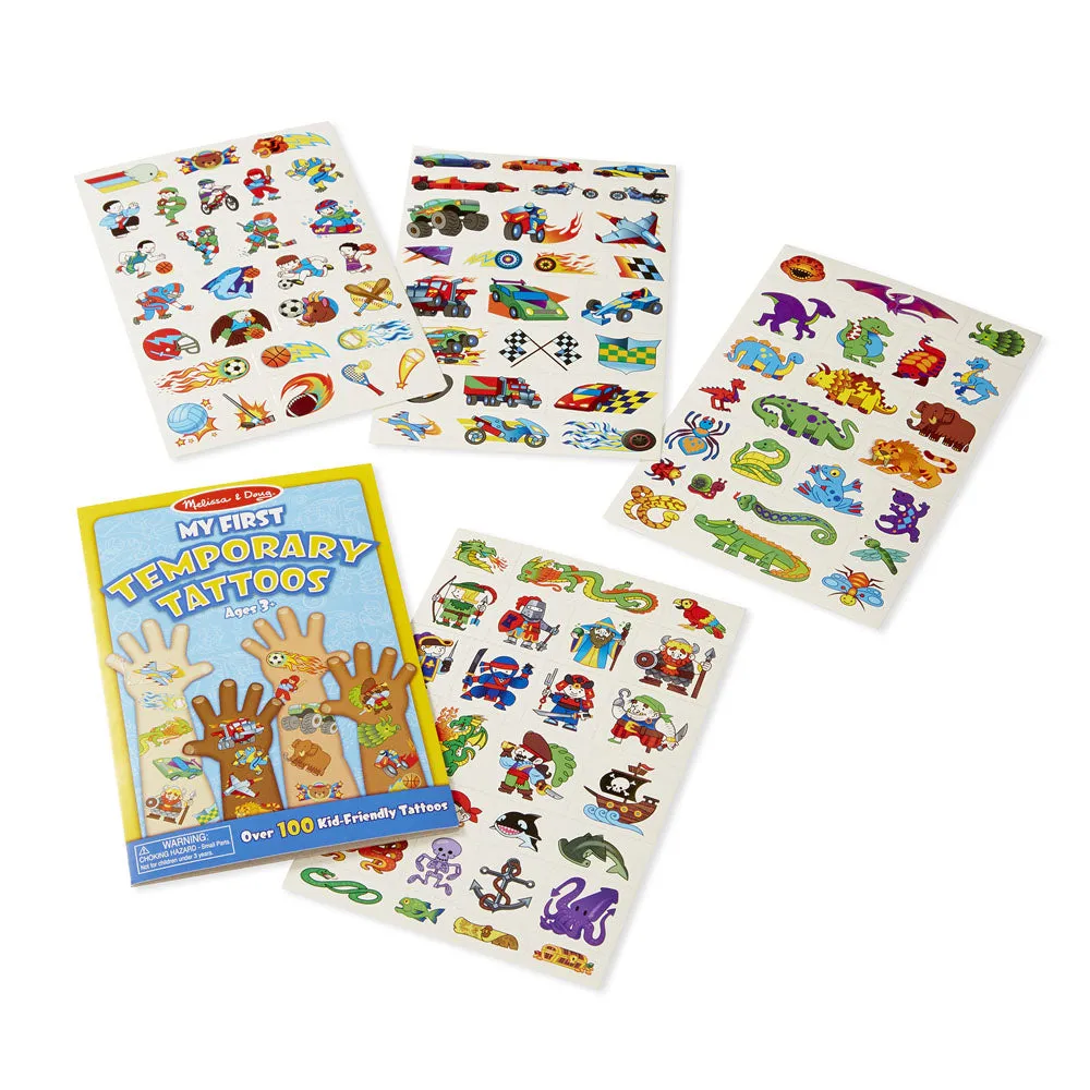 Melissa and Doug - My First Temporary Tattoos - Blue