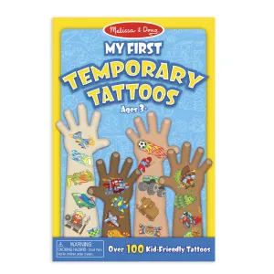 Melissa and Doug - My First Temporary Tattoos - Blue