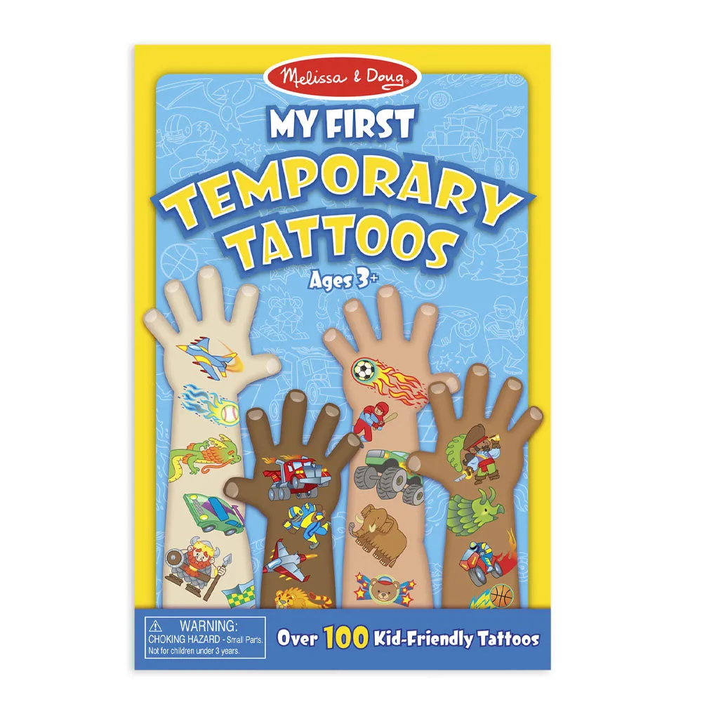 Melissa and Doug - My First Temporary Tattoos - Blue