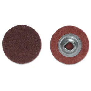 Merit Abrasives ALO Plus PowerLock Cloth Discs-Type II, Aluminum Oxide, 2 in Dia., 36 Grit, 08834166896