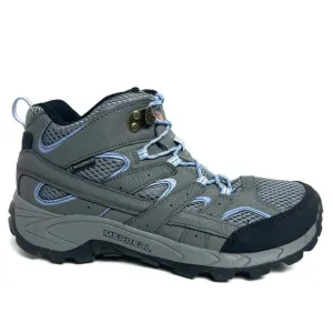 Merrell Moab 2 Mid Waterproof Boot Gray Size 6.5 Wide Big Kid