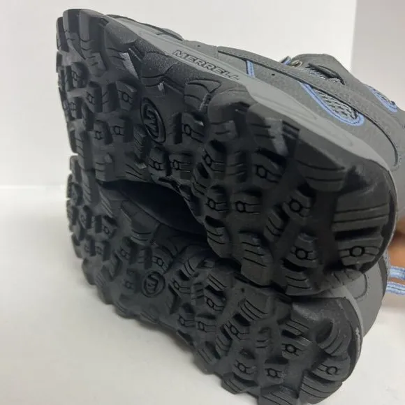 Merrell Moab 2 Mid Waterproof Boot Gray Size 6.5 Wide Big Kid