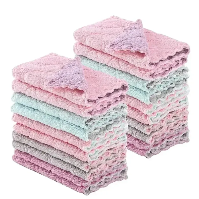 Microfiber Towels - Absorbent Kitchen Cleaning Cloth