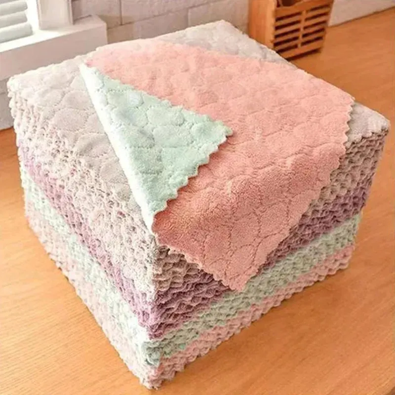 Microfiber Towels - Absorbent Kitchen Cleaning Cloth