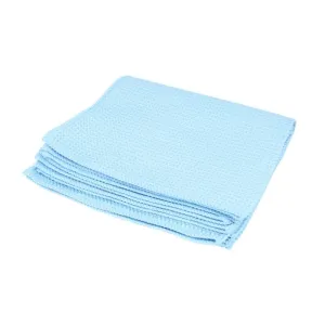 Microfibre Cloth Kaja Waffle, Blue, 320gsm, 40 x 40cm