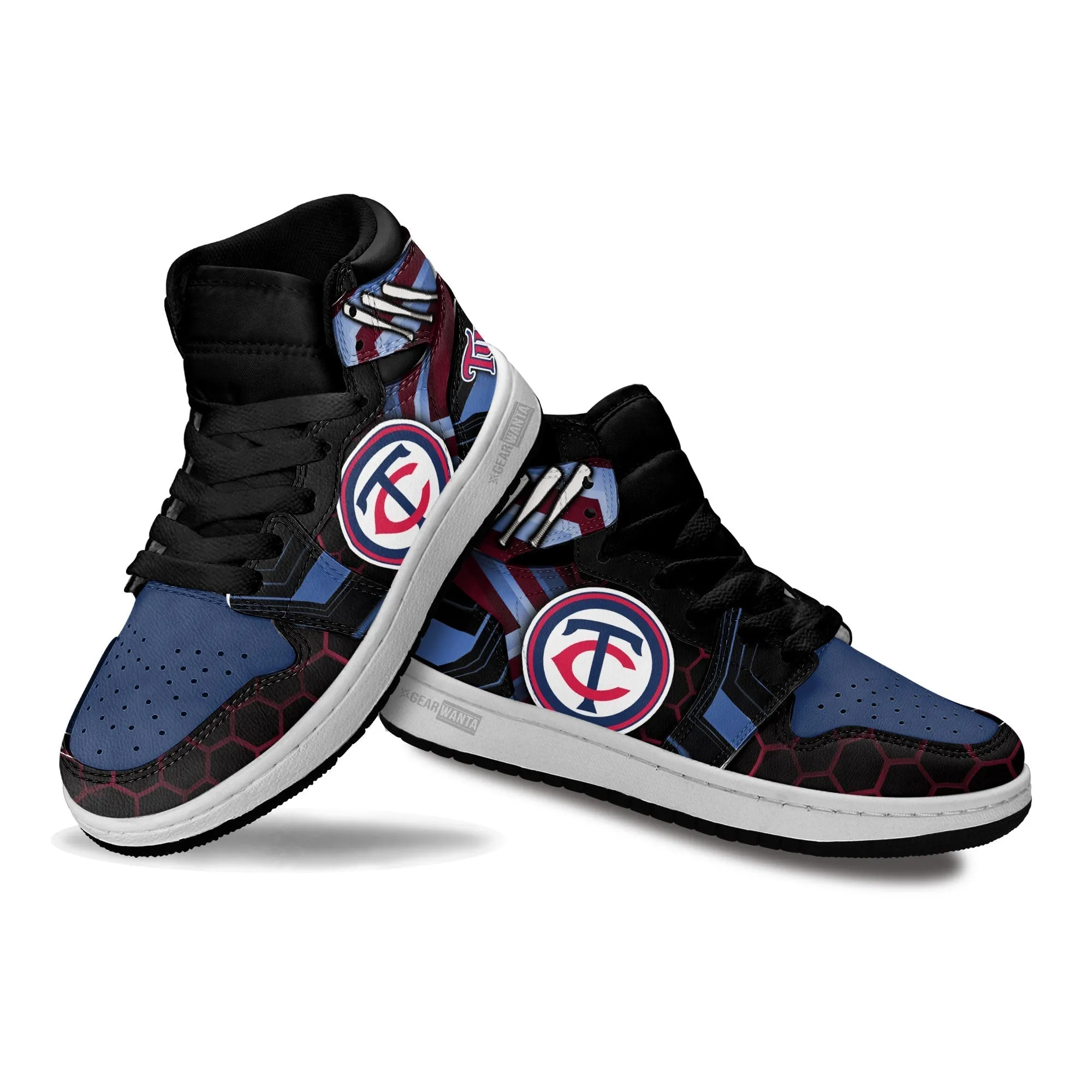 Minnesota Twins Kid J1s Sneakers Custom