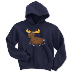 Moose Float Youth Hoodie