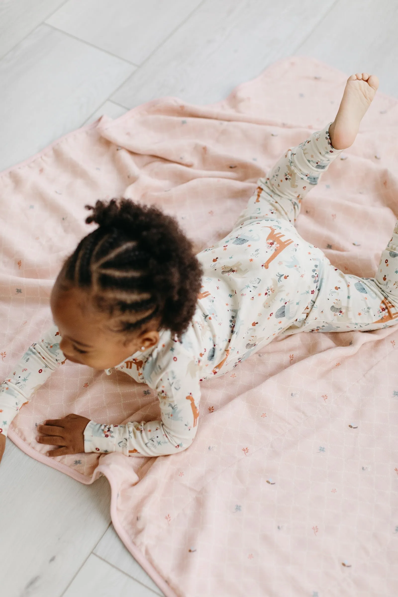 Muslin Quilt - Baby Dinomite