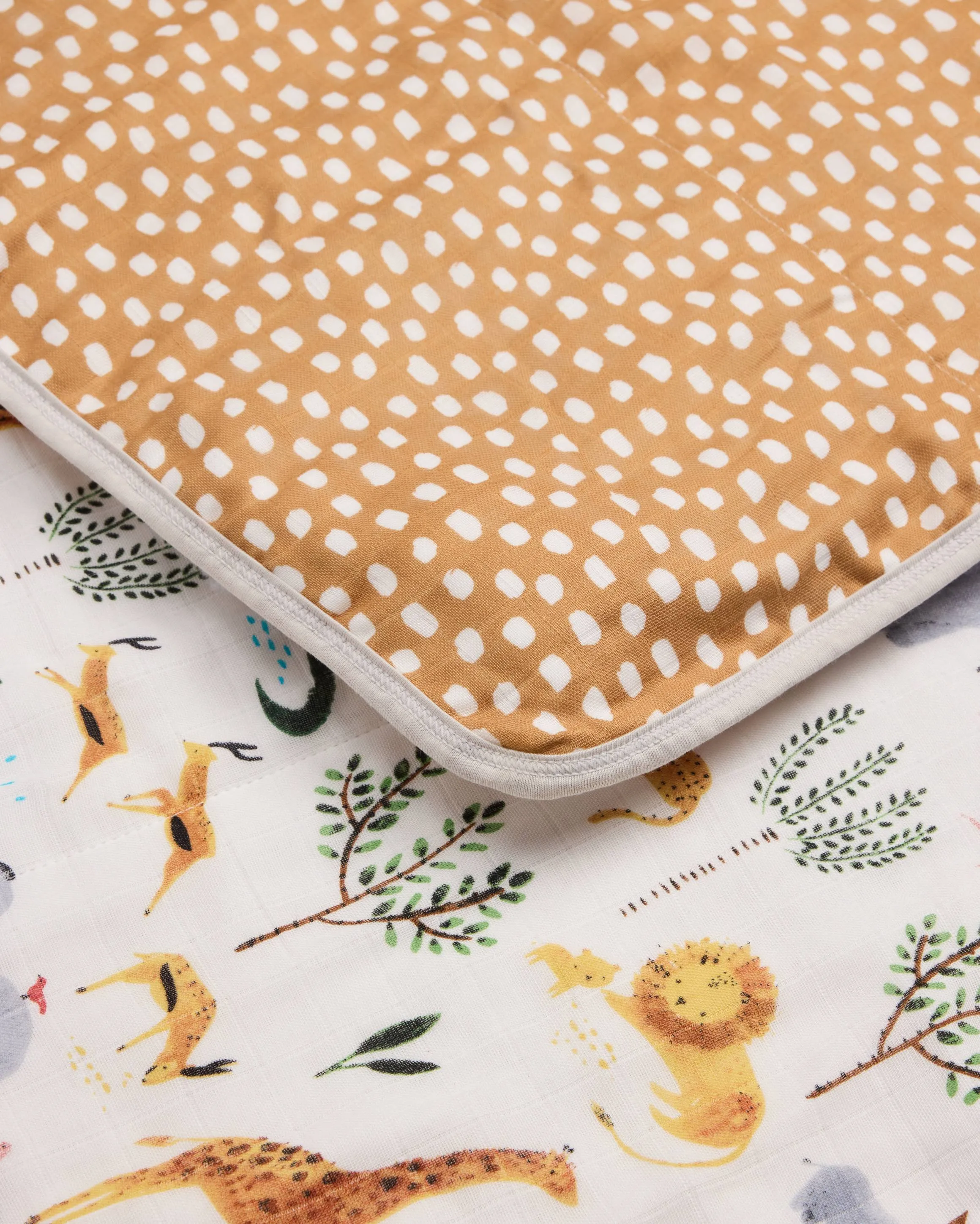 Muslin Quilt - Safari Jungle