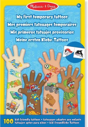 My first Temporary Tattoo - Blue