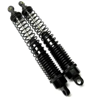 N180007BL 1/10 Scale Truck 2 Shock Absorber Alloy  HSP 120mm Long Black x 2