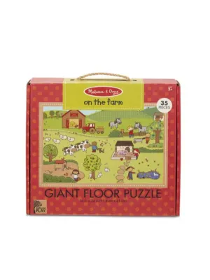 Natural Play Floor Puzzle: On the Farm
