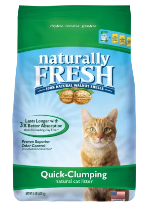 Naturally Fresh Walnut Based Cat Litter