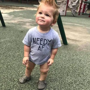 Needy Af Shirt - Needy as F*ck Kid's Shirt