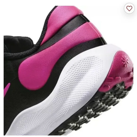 Nike Girls' Little Kids' Revolution 7 Running School Shoes Active Pink