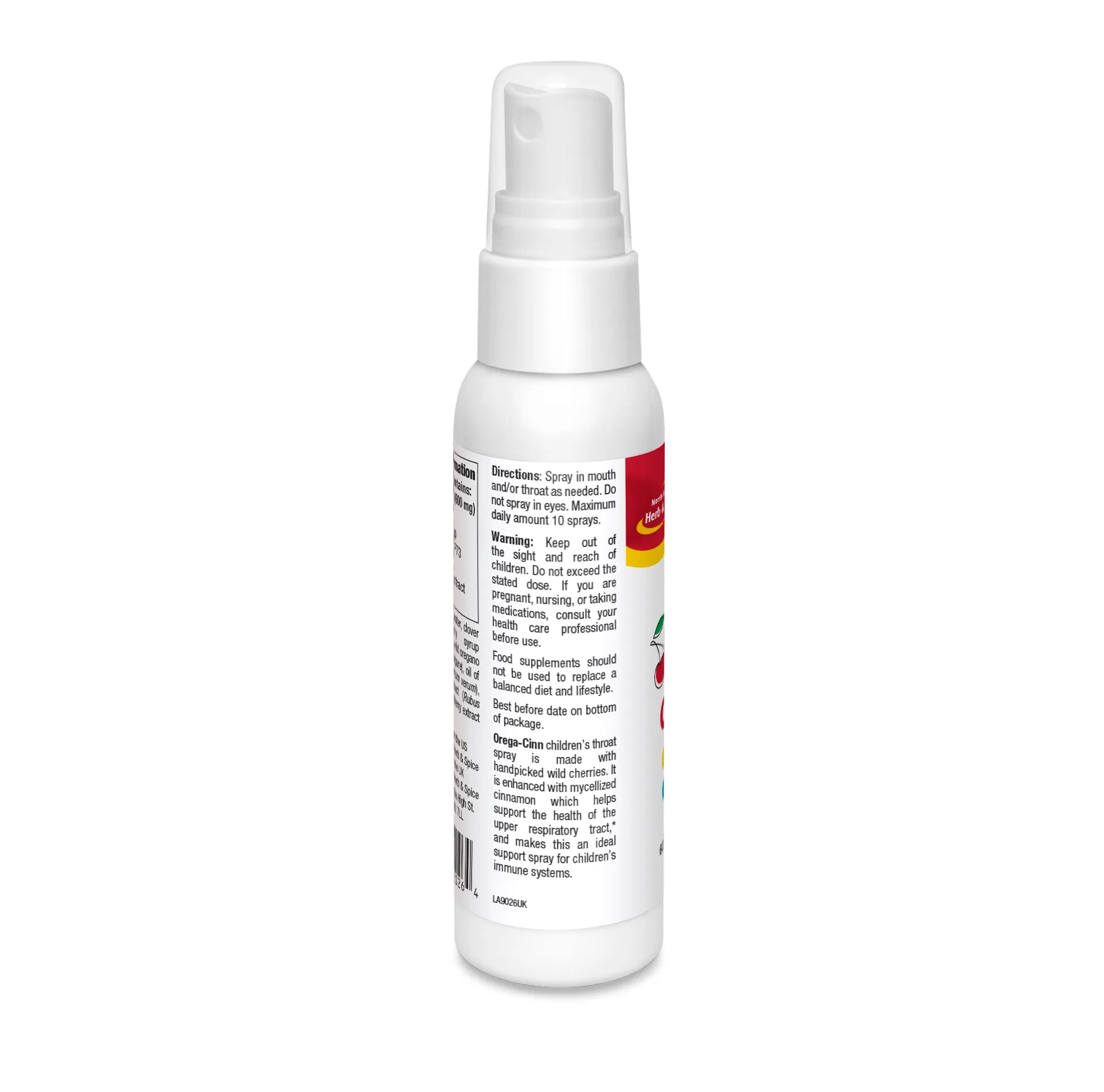 North American Herb & Spice Kid-e-Kare Orega-Cinn Spray 60ml