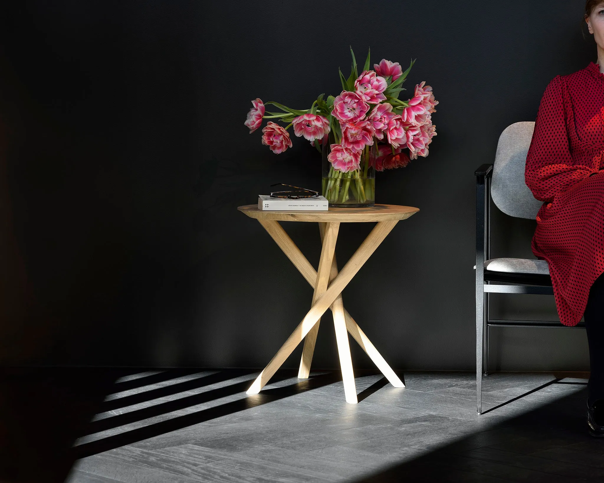 Oak Mikado Side Table