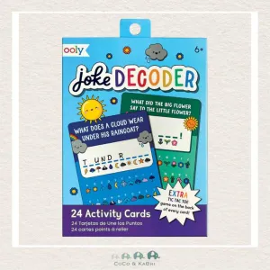 Ooly Joke Decoder Activity Cards - Set of 24