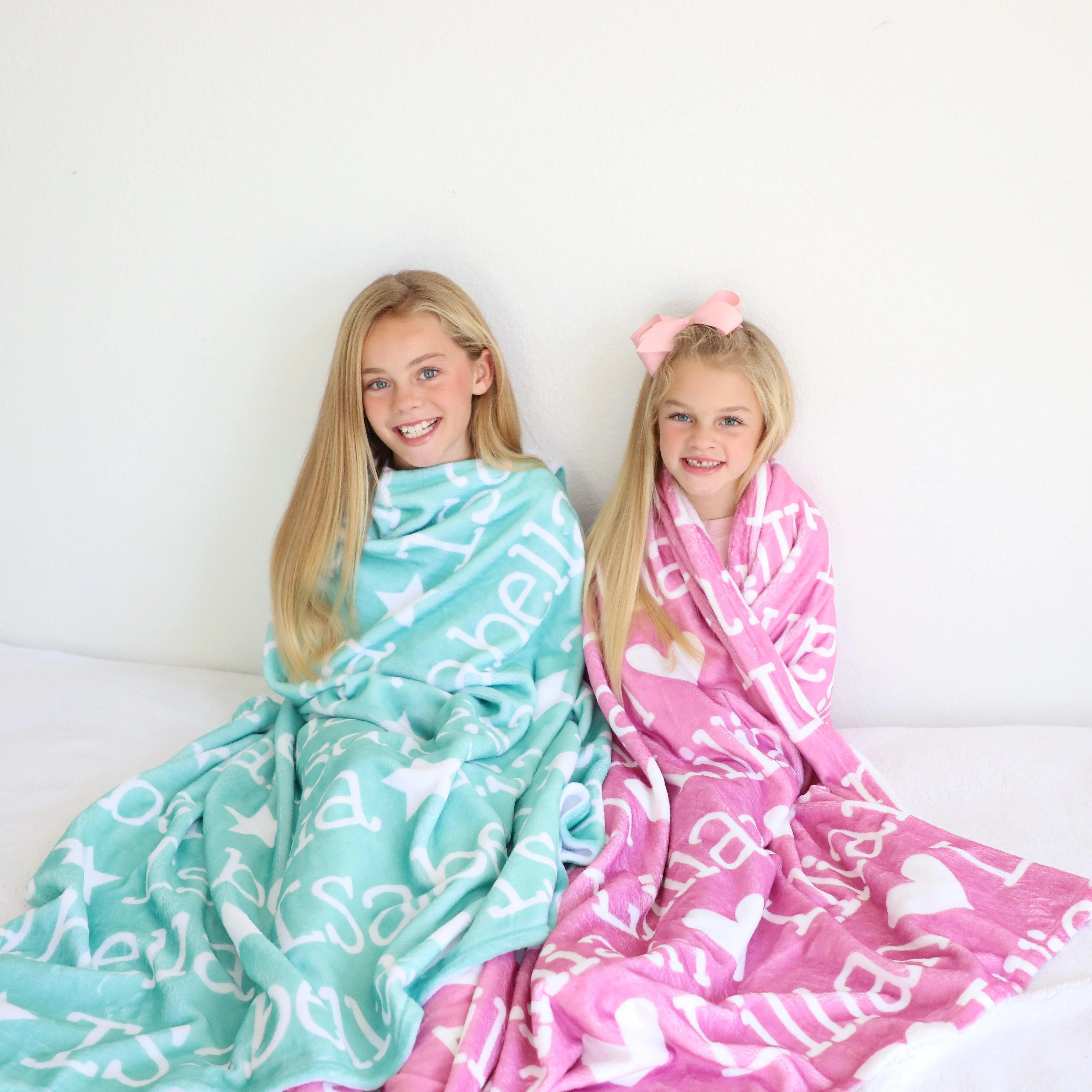 Personalized Kid/Teen Blanket - Name and Star