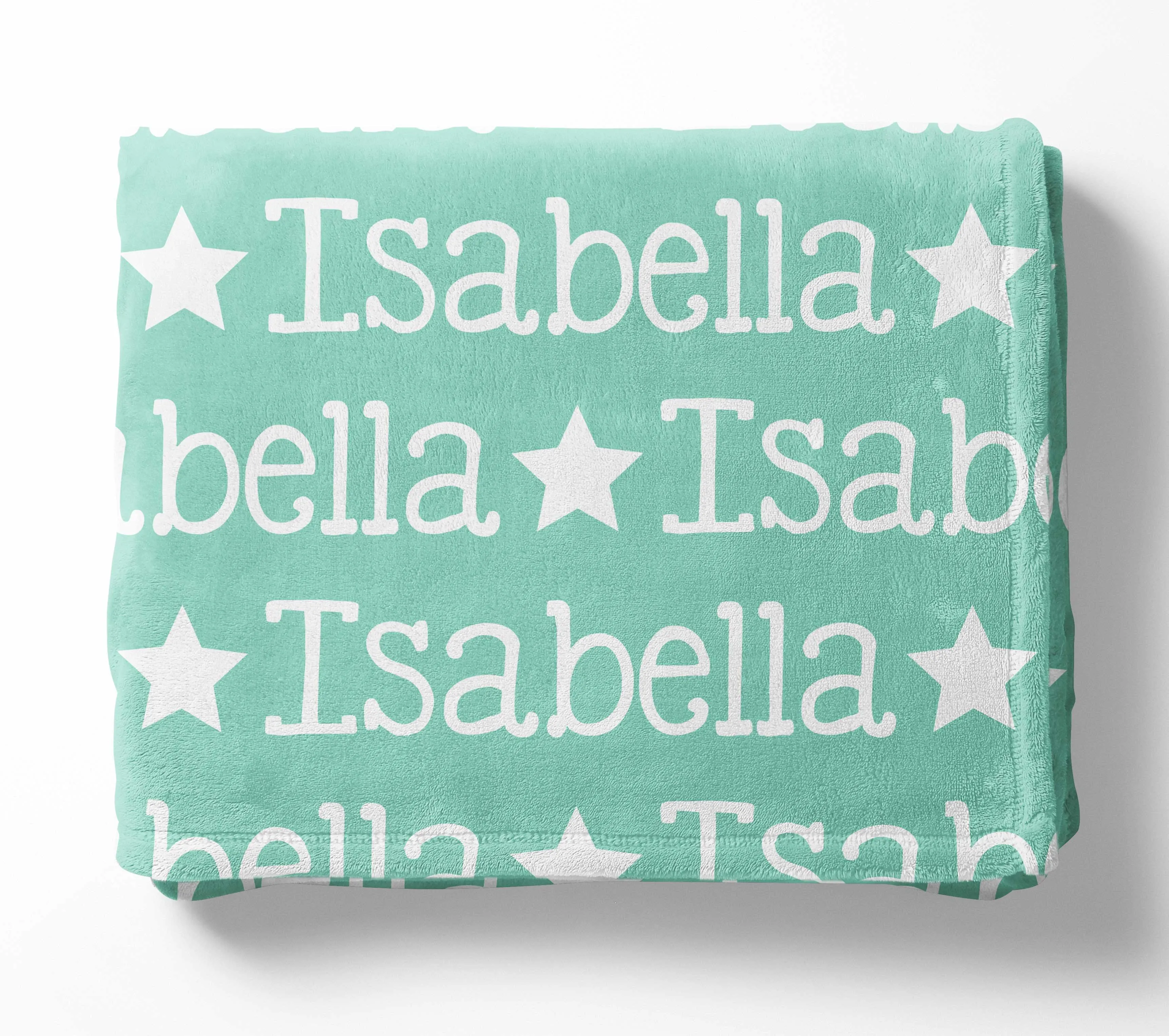 Personalized Kid/Teen Blanket - Name and Star