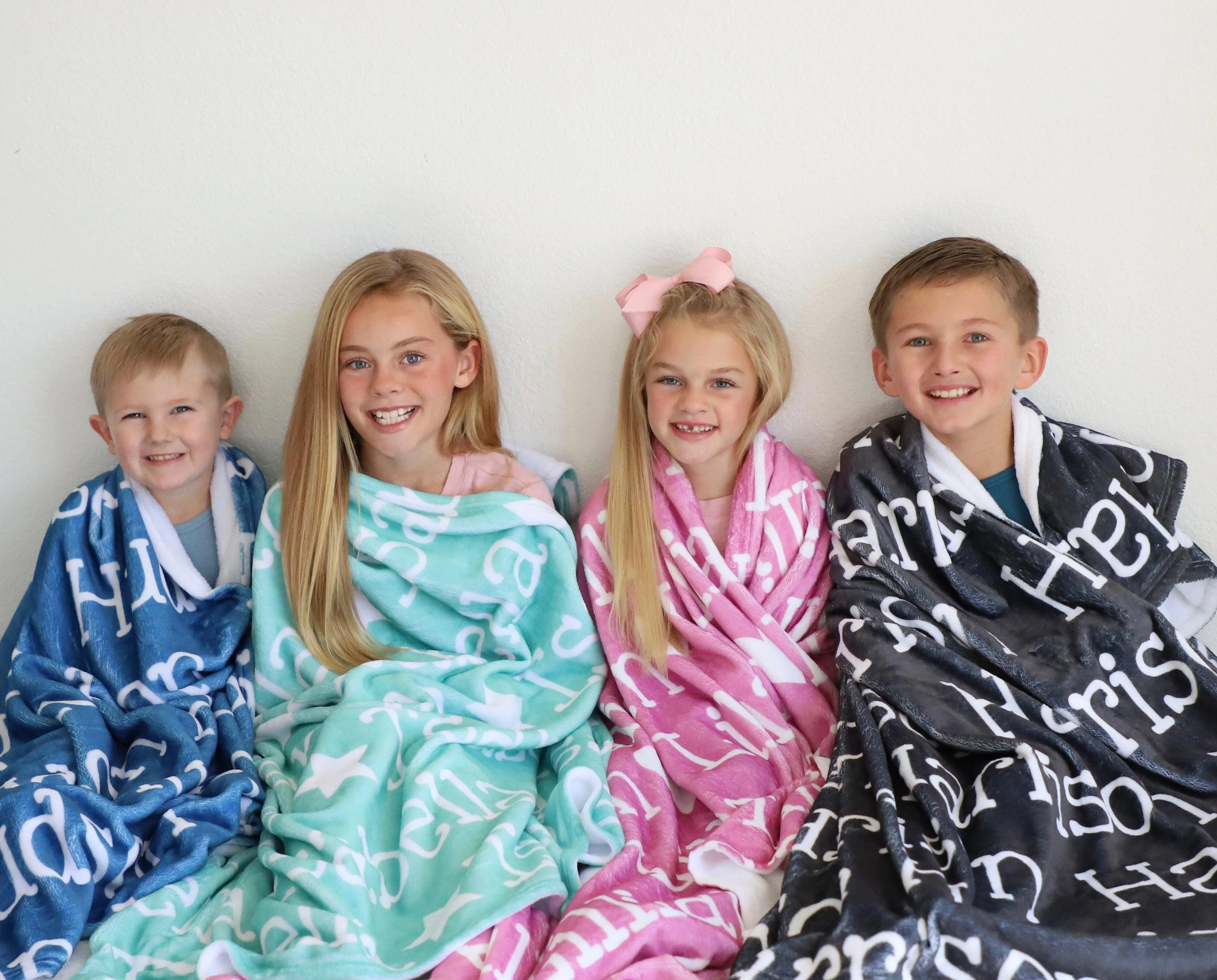 Personalized Kid/Teen Blanket - Name and Star
