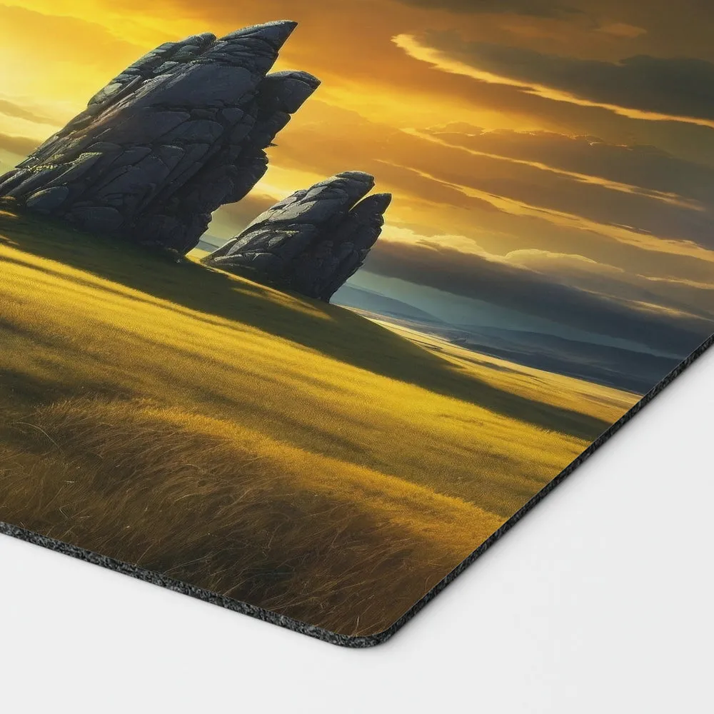 Plains Playmat | 24"x14" Magic the Gathering White Mana MTG