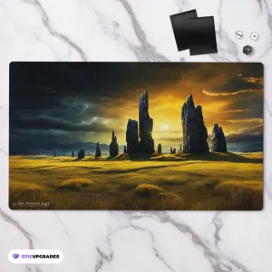 Plains Playmat | 24"x14" Magic the Gathering White Mana MTG