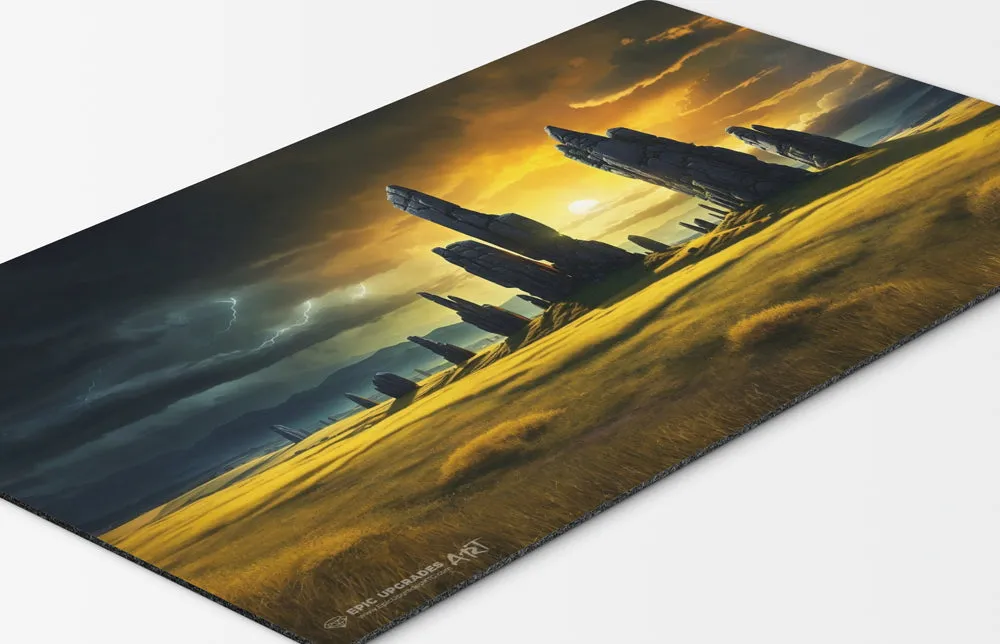 Plains Playmat | 24"x14" Magic the Gathering White Mana MTG