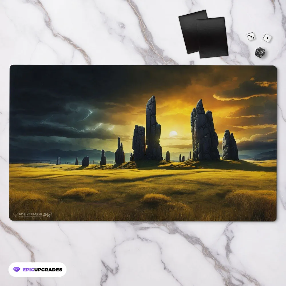 Plains Playmat | 24"x14" Magic the Gathering White Mana MTG