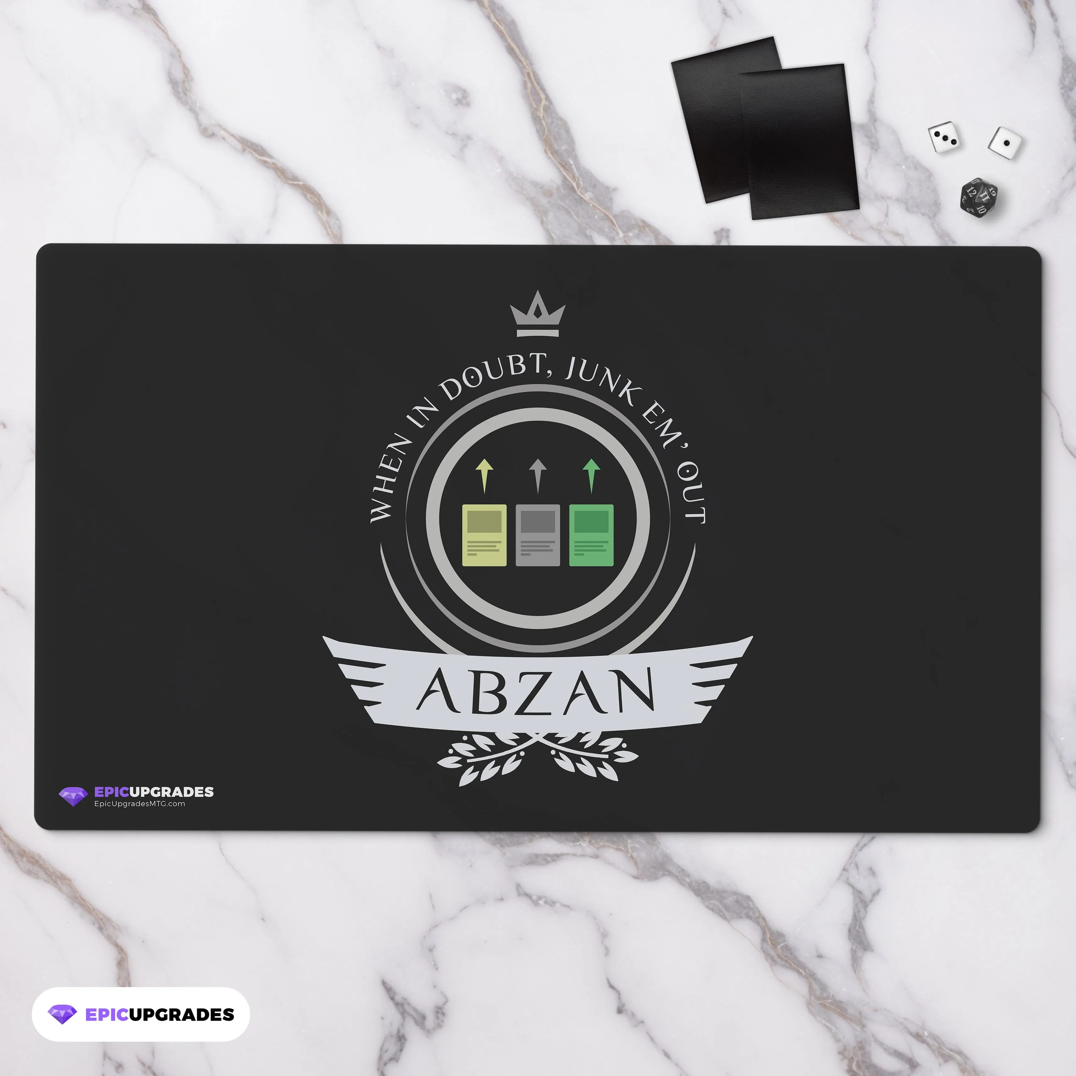 Playmat - Abzan Life  Magic the Gathering