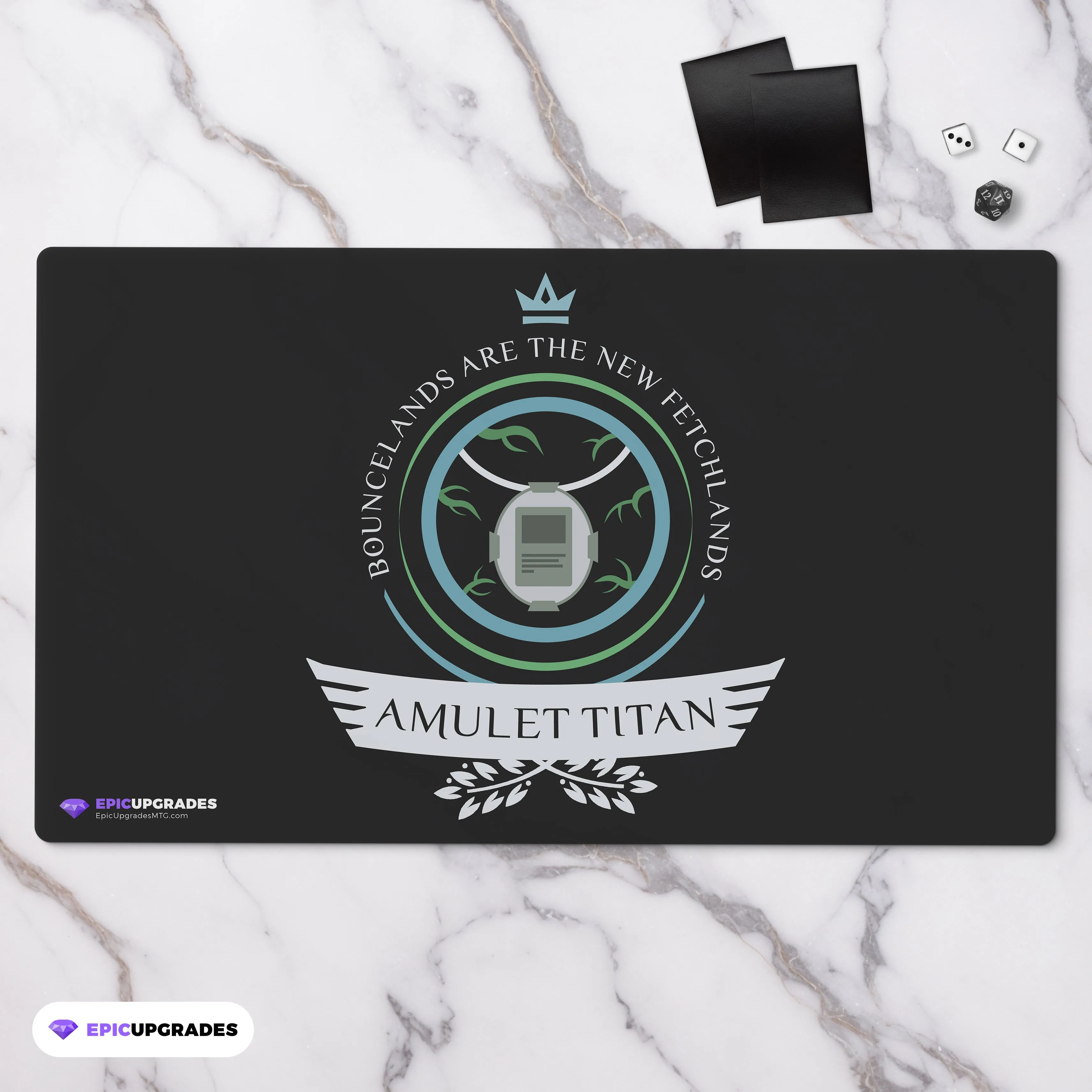 Playmat -  Amulet Titan Life Magic the Gathering