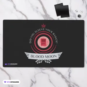 Playmat - Blood Moon Life Magic the Gathering