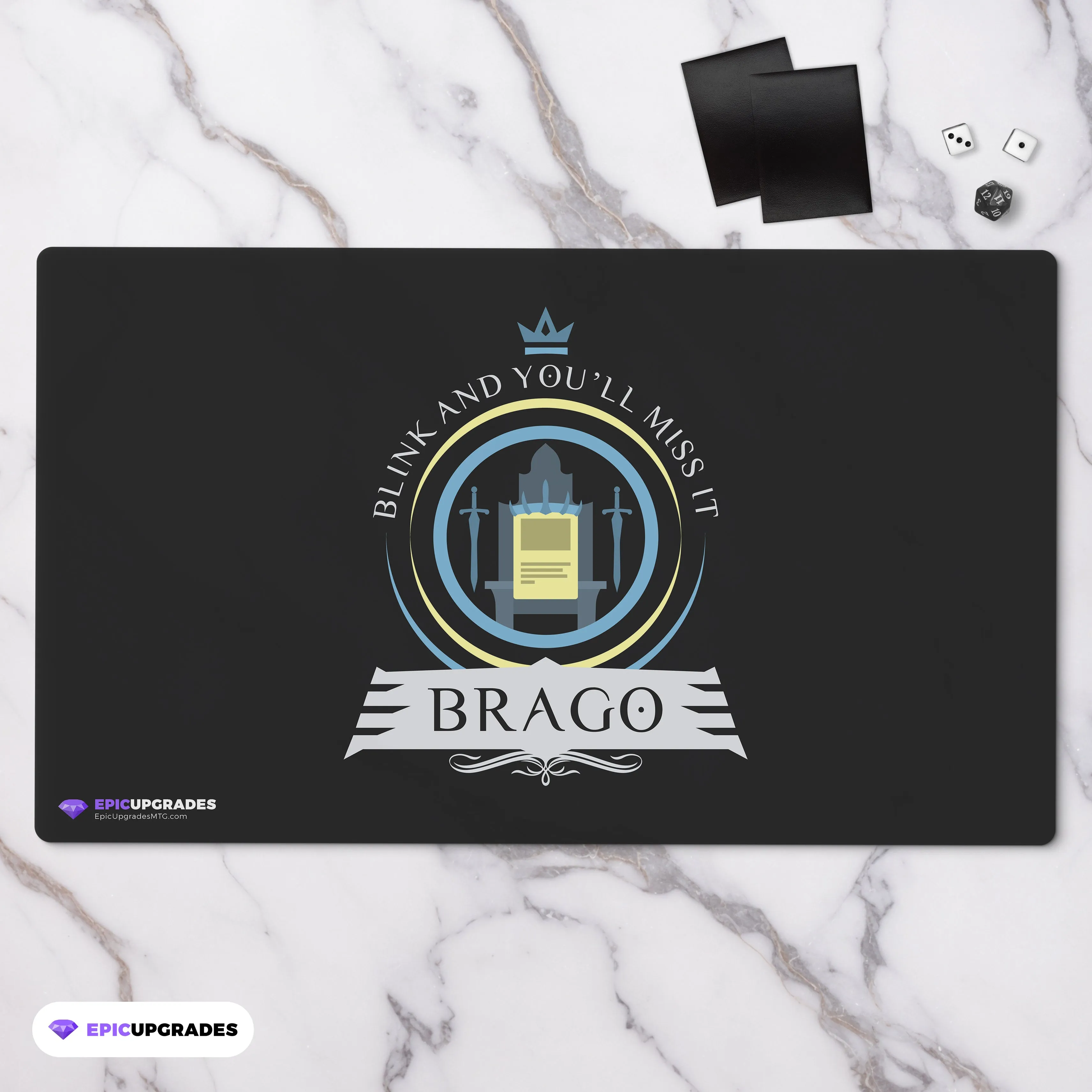 Playmat -  Commander Brago Magic the Gathering
