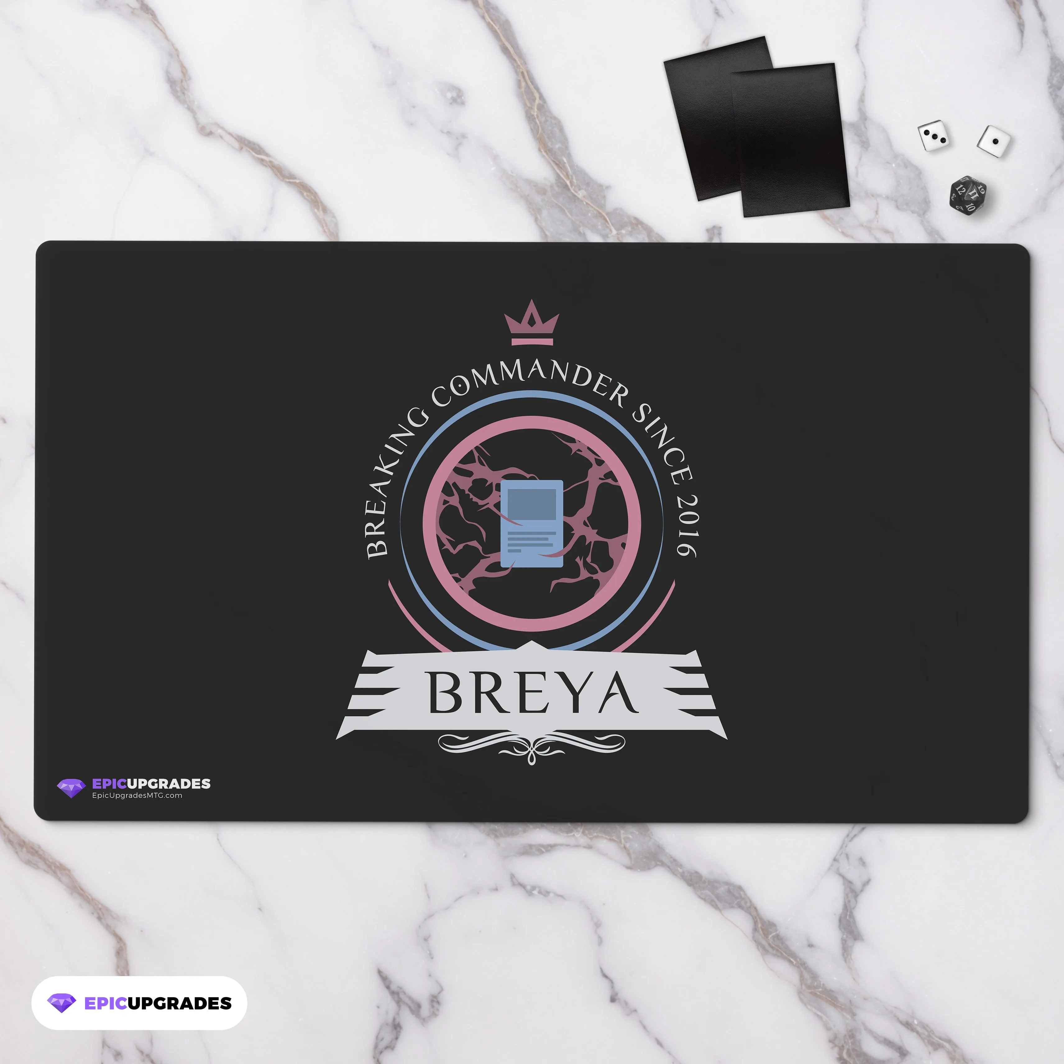 Playmat -  Commander Breya Magic the Gathering