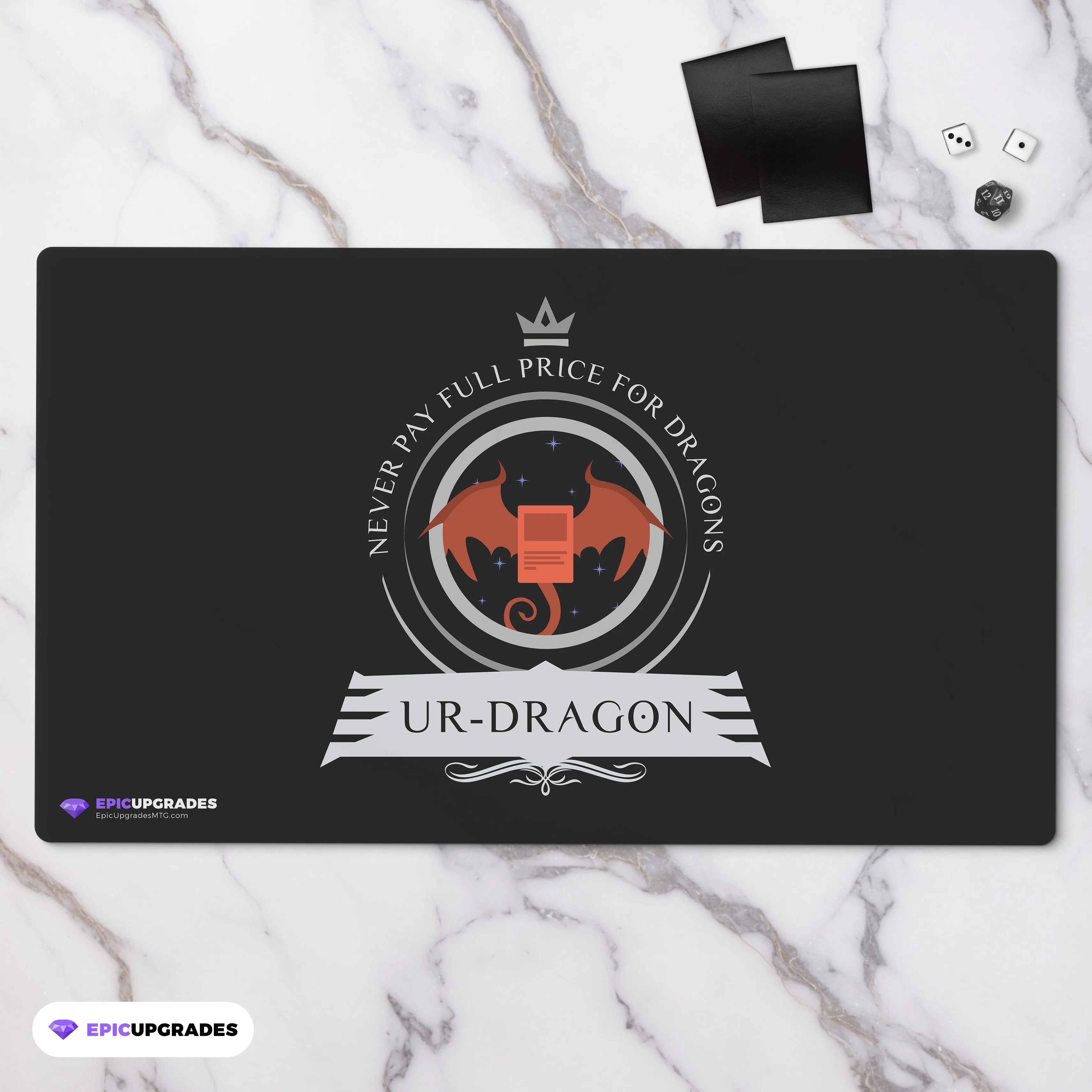 Playmat - Commander Ur-Dragon Magic the Gathering