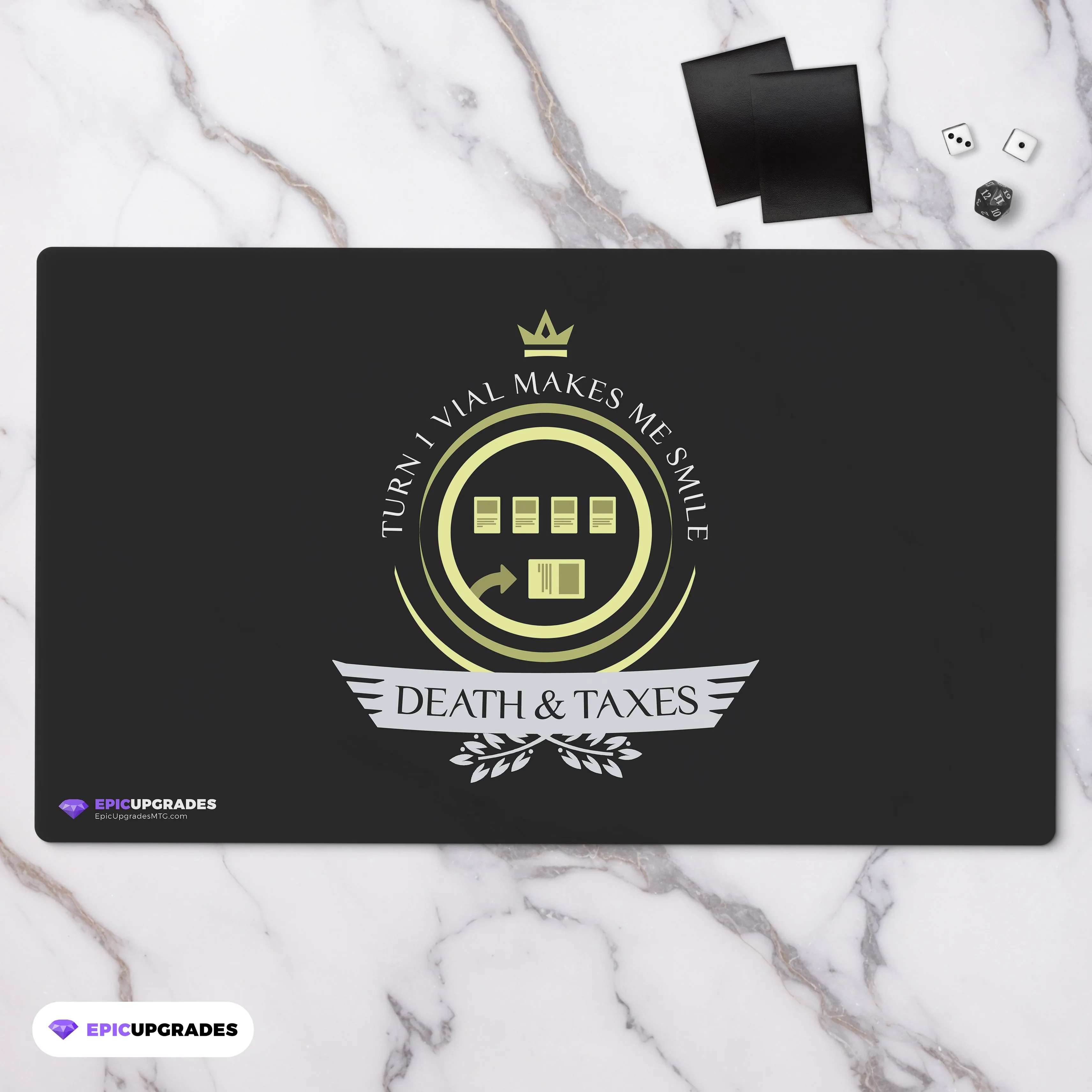 Playmat - Death and Taxes Life V1 Magic the Gathering