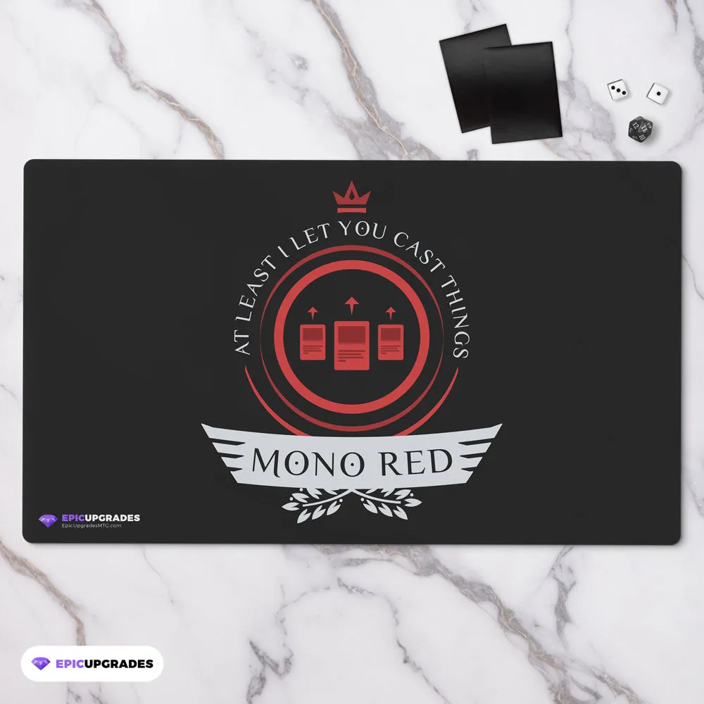 Playmat - Mono Red Life Magic the Gathering